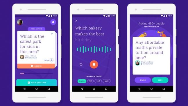 Google Neighbourly App screenshots