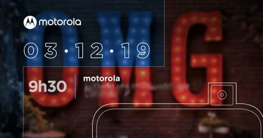 Invitation to the launch of the new Motorola smartphone. (Sudhanshu Ambore / Twitter)