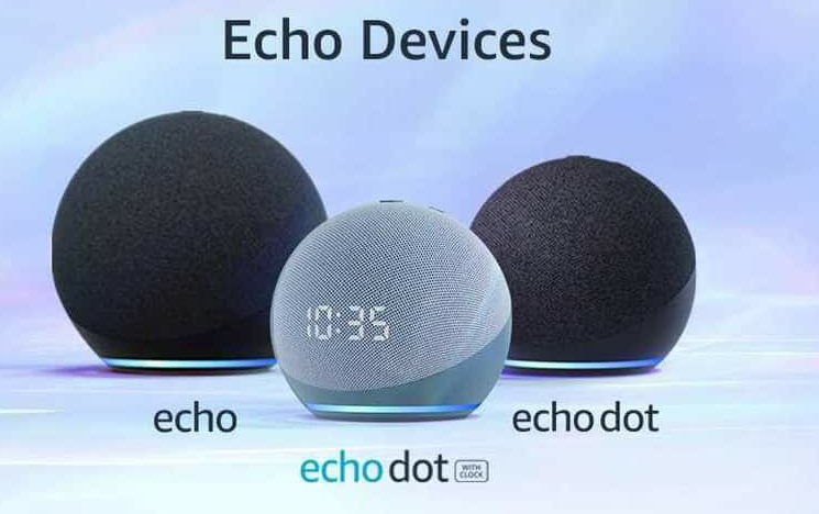 Amazon Echo smart speakers (Amazon)