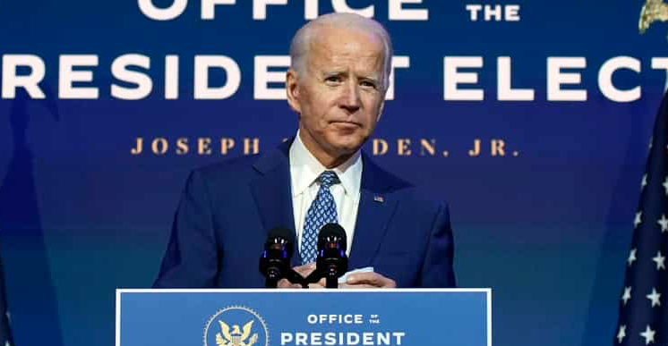FILE - In this November 9, 2020, President-elect Joe Biden speaks at the Queen Theater in Wilmington, Del. Biden says he wants to "restore the soul of America". But first, the president-elect will have to mend a broken Congress. (AP Photo / Carolyn Kaster, file) (AP)