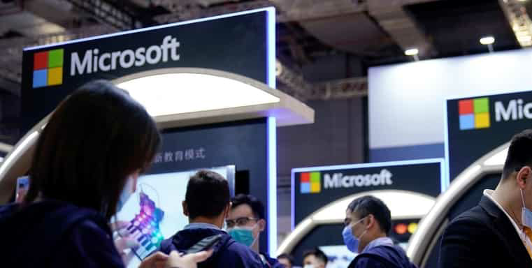 Microsoft is one of many large tech companies struggling to continue to legally send data to the United States after a landmark judgment by an EU court in July overturned the main system used to transfer data. information from Europe to the United States, called Privacy Shield. (REUTERS)