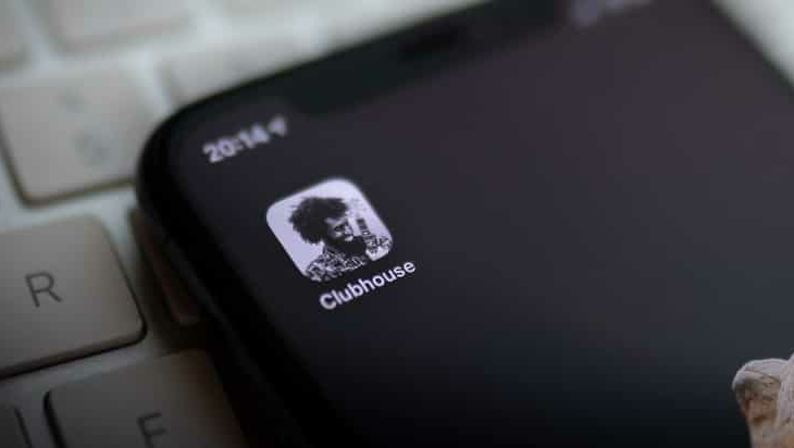 Clubhouse app logo. (Unsplash)